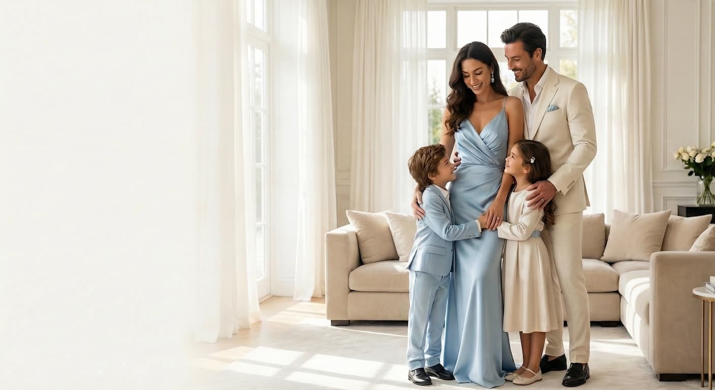 Family in matching outfits - Likeme Collection